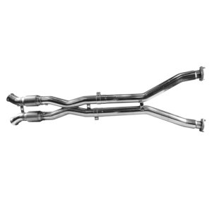 Chevrolet Corvette Performance Exhaust - Kooks Headers - Catted X-Pipe - GREEN - `97-`04